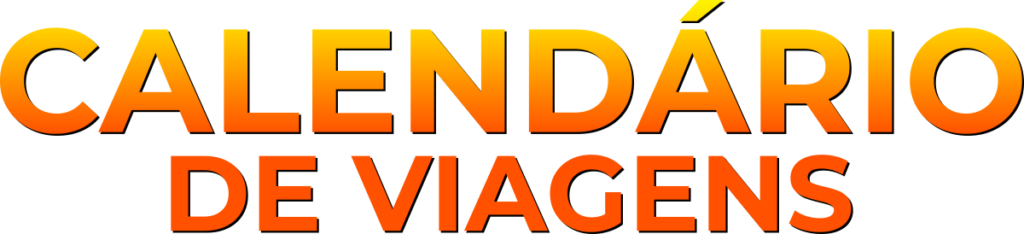Calendário de Viagens Govinda Turismo